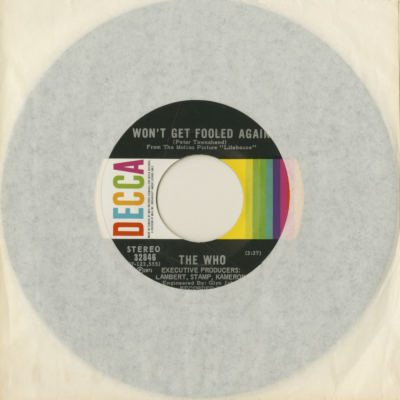 Won't Get Fooled Again / I Don't Even Know Myself