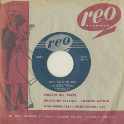 Won't You Be My Baby / Yea Yea (1958)