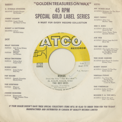 Words / Sinking Ships