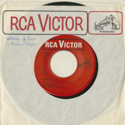 Words Of Love / Dancing In The Street