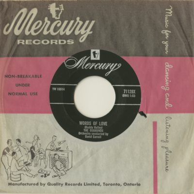 Words Of Love / Don't Say Goodbye (1957)