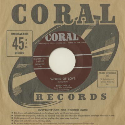 Words Of Love / Mailman Bring Me No More Blues