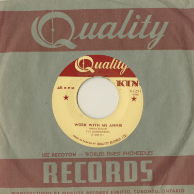 Work With Me Annie / Until I Die