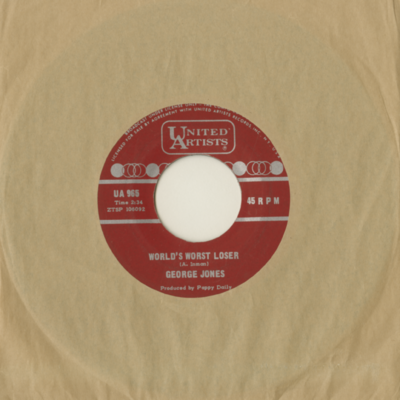 World's Worst Loser / I Can't Change Over Night