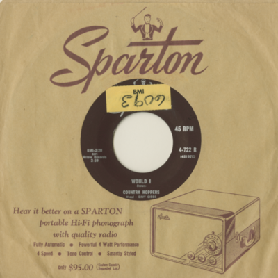 Would I / Please Come Back (1959)