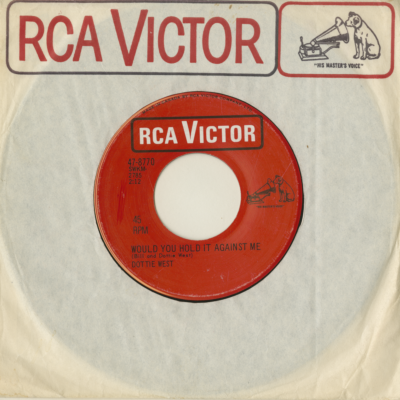 Would You Hold It Against Me / You're The Only World I Know