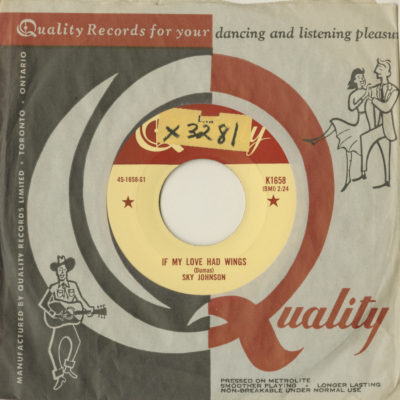 If My Love Had Wings / A Wound Time Can't Erase (1957)