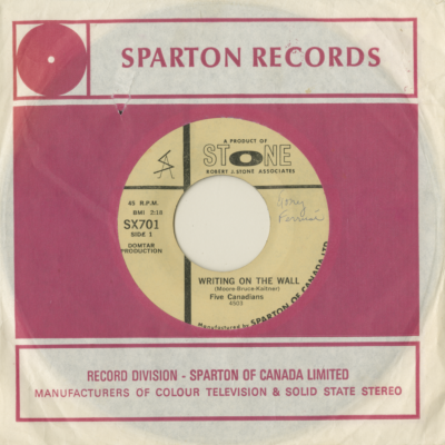 Writing On The Wall / Goodnight (1966)