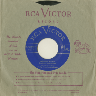 Wrong Again / Merci Beaucoup (1955)