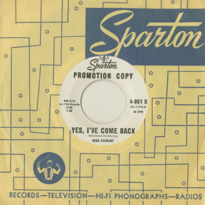 Yes I've Come Back / It's Better To Forget Her (1960)