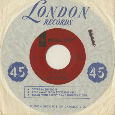 Yes Mr Peters / More Than We Deserve