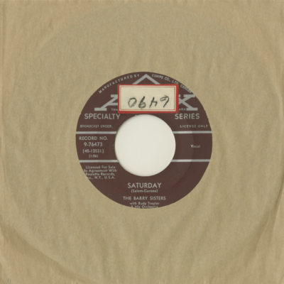 Yes My Darling Daughter / Saturday