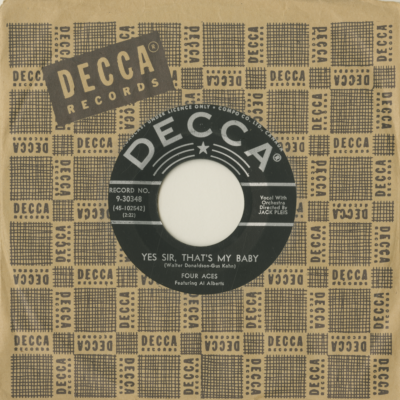 Yes Sir That's My Baby / Three Sheets To The Wind