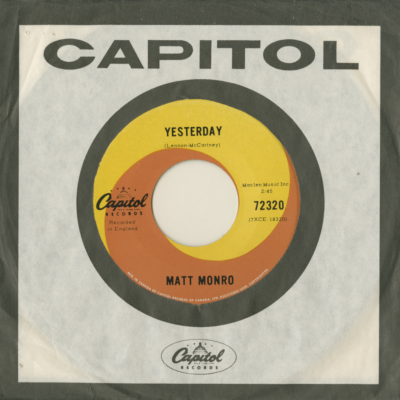 Yesterday / Just yesterday