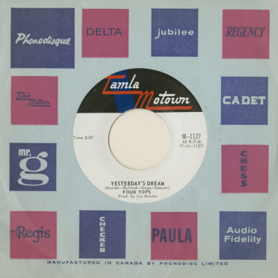 Yesterday's Dream / For Once In My Life (1968)