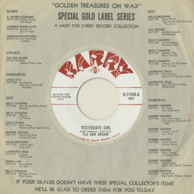 Yesterday's Girl / I'll Forget Him (1963)