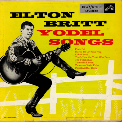 Elton Britt Yodel Songs (1955)