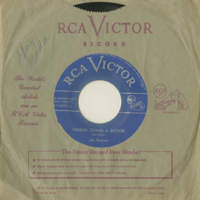 Yonder Comes A Sucker / I'm Hurtin' Inside (1955)