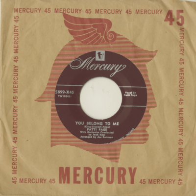 You Belong To Me / I Went To Your Wedding