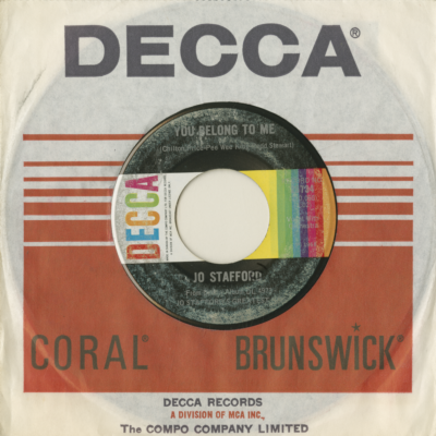 You Belong To Me / St Louis Blues