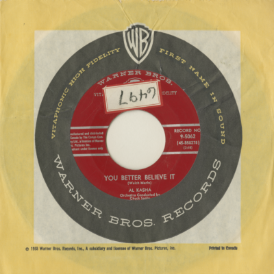 You Better Believe It / Good Things Come To Those That Wait (1959)