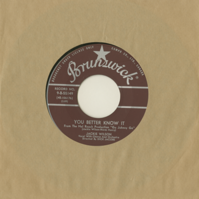 You Better Know It / Never Go Away