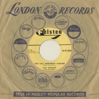 You Call Everybody Darling / Somebody Stole My Gal (1959)