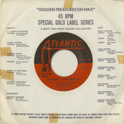 You Can't Love Them All / Up In The Streets Of Harlem (1966)