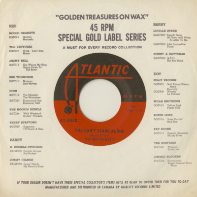 You Can't Stand Alone / Soul Dance Number Three