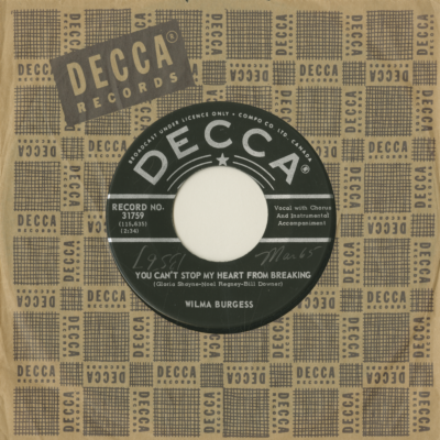 You Can't Stop My Heart From Breaking / The Happy Fool