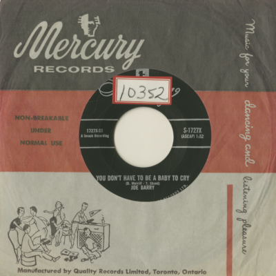 You Don't Have To Be A Baby To Cry / Till The End Of The World (1961)