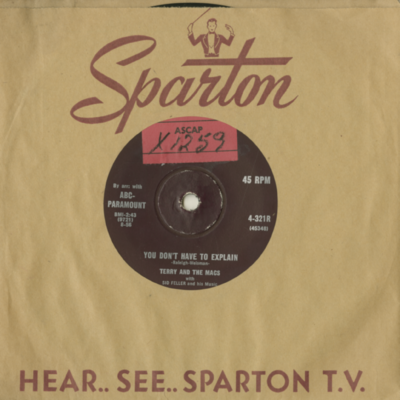 You Don't Have To Explain / Spinning Spinning Spinning (1956)