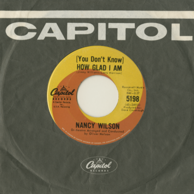 You Don't Know How Glad I Am / Never Less Than Yesterday