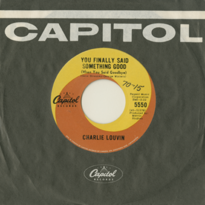 You Finally Said Something Good / Something To Think About