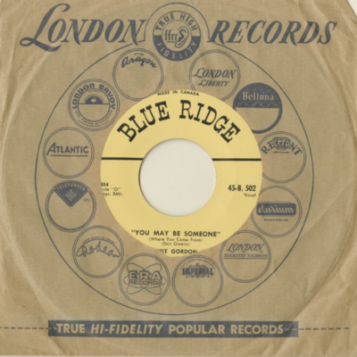 You May Be Someone / Dark Hollow (1957)