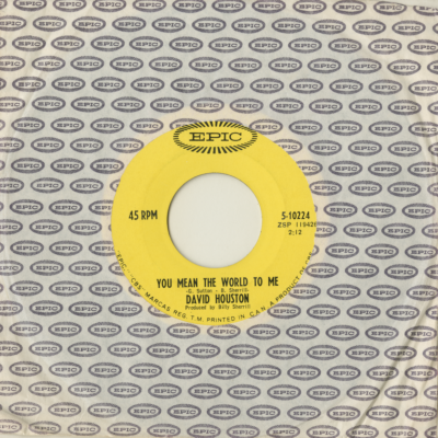 You Mean The World To Me / Don't Mention Tomorrow