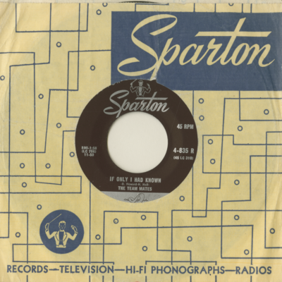 If I Had Only Known / You Must Pay (1959)