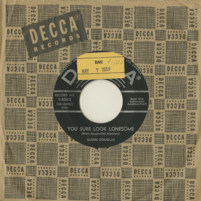 You Sure Look Lonesome / I Won't Care