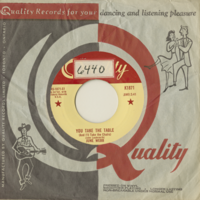 You Take The Table / Conscience (1959)