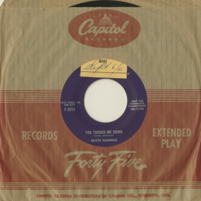 You Turned Me Down / Strollin' (1955)