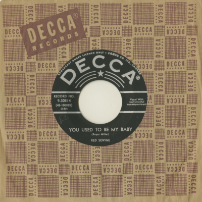 You Used To Be My Baby / Leave Me Alone