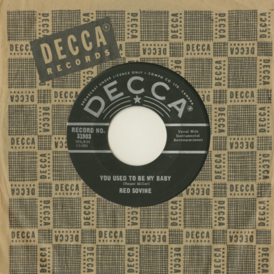 You Used To Be My Baby / Leave Me Alone