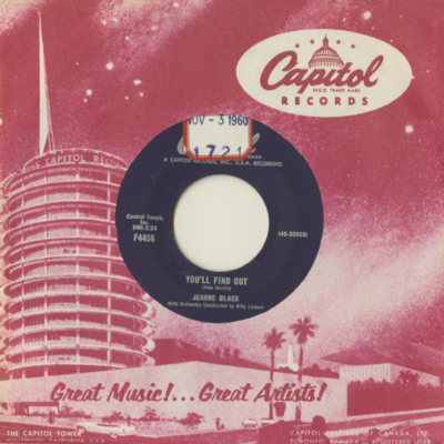 You'll Find Out / Sleep Walkin' (1960)