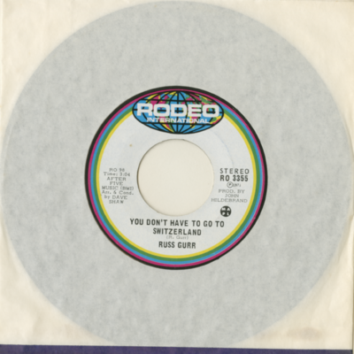 You Don't Have To Go To Switzerland / The Ballad Of Marlene Jackson (1971)