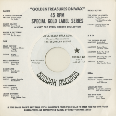 You'll Never Walk Alone / Minstrel Sunday