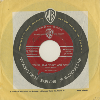 You'll Reap What You Sow / Ladder Of Love (1959)