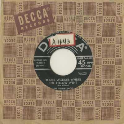 You'll Wonder Where The Yellow Went / A Frantic Attic