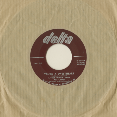 You're A Sweetheart / Let's Rock While The Rockins Good