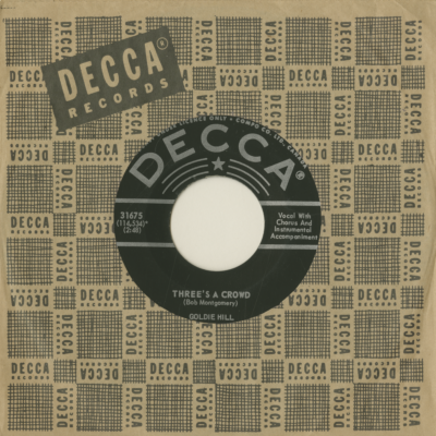 You're Free To Go / Three's A Crowd