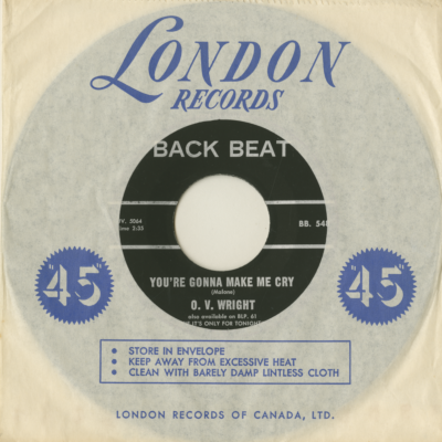 You're Gonna Make Me Cry / Monkey Dog (1965)